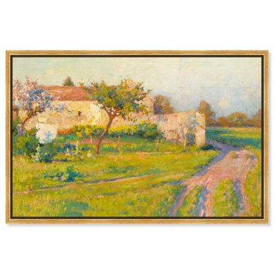 Art Remedy Classic Landscape Canvas, Spring in France