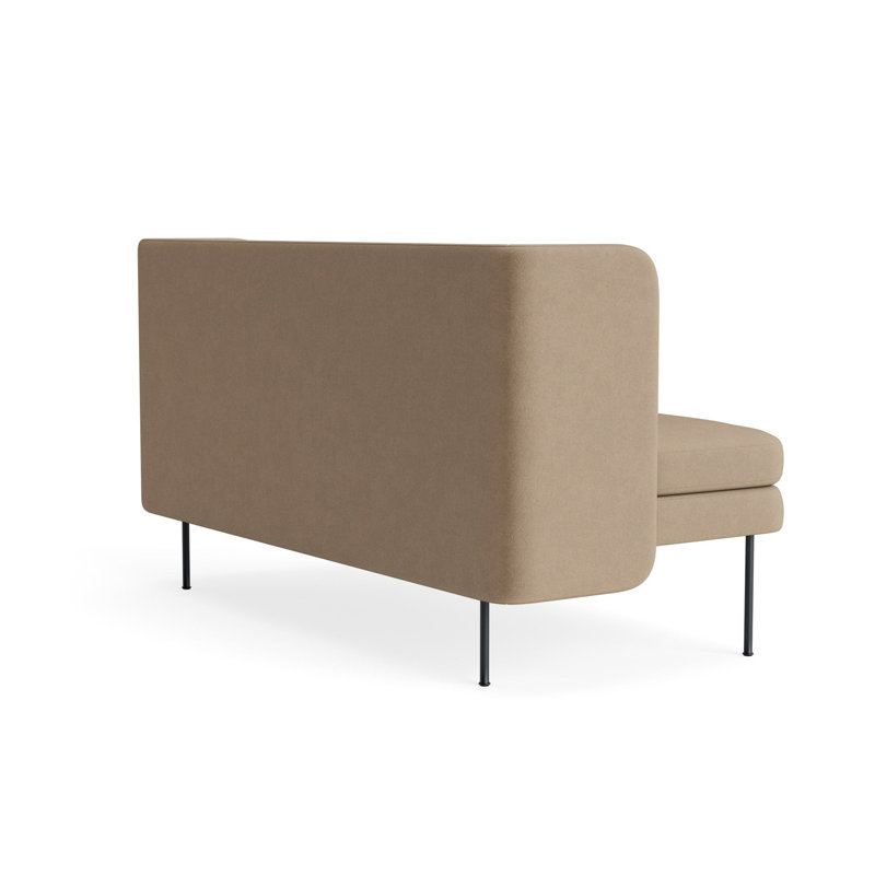MTO - Bloke 60" Sofa, Otter Velvet