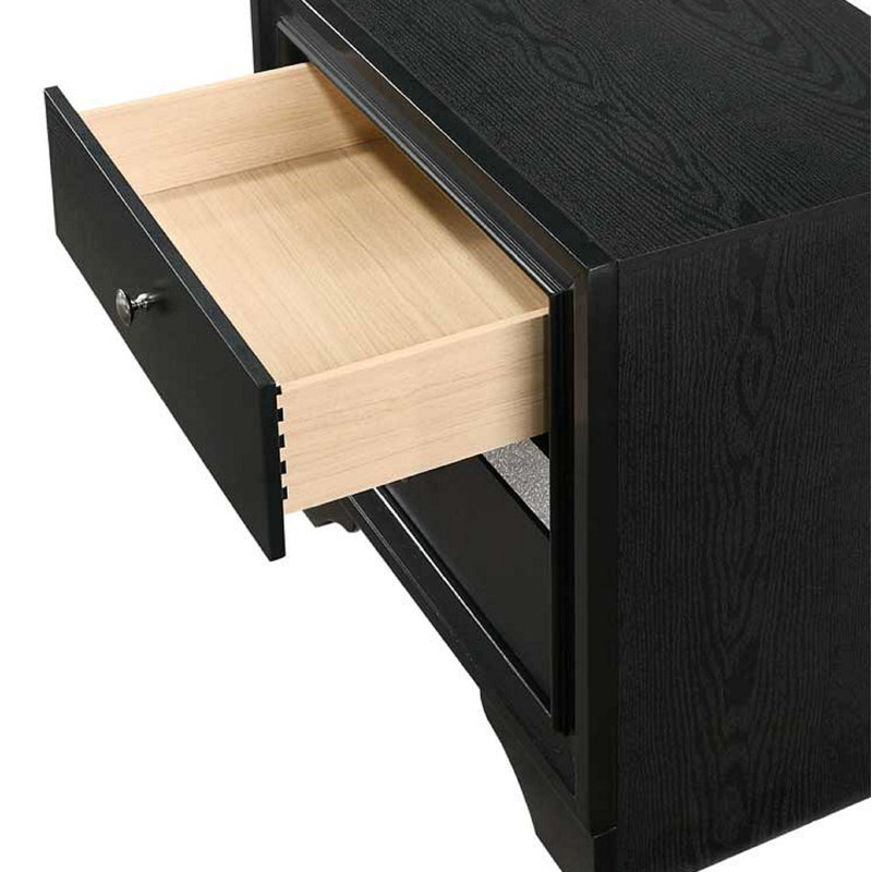 Table de chevet moderne et luxueuse 1 pièce Glam