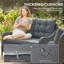 Rattan Sofa Set
