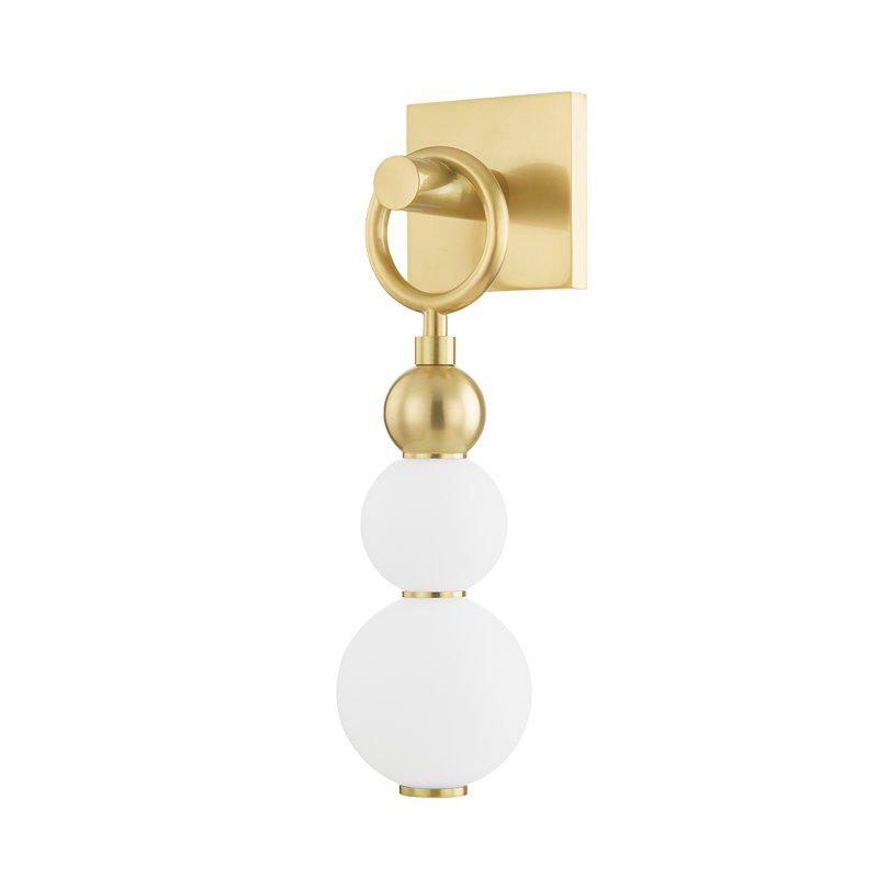Perrin Wall Sconce by PEMBROOKE & IVES, Aged Brass