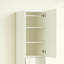 Armoire modulaire en bois avec miroir