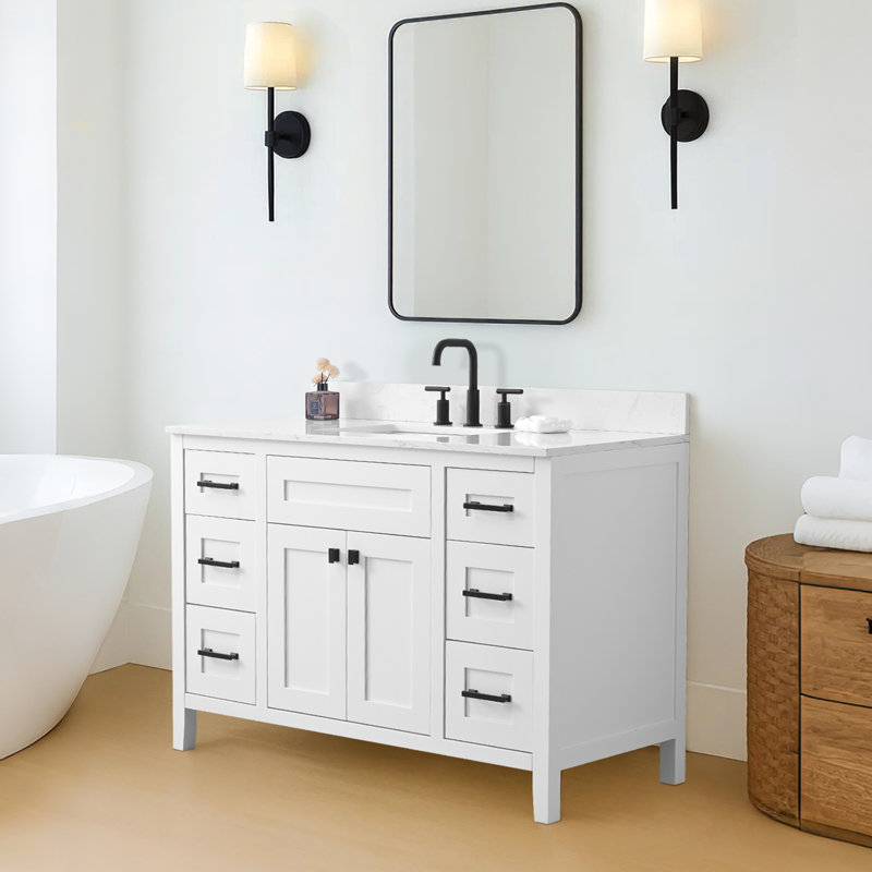 Base de meuble-lavabo simple 48 po Mirren