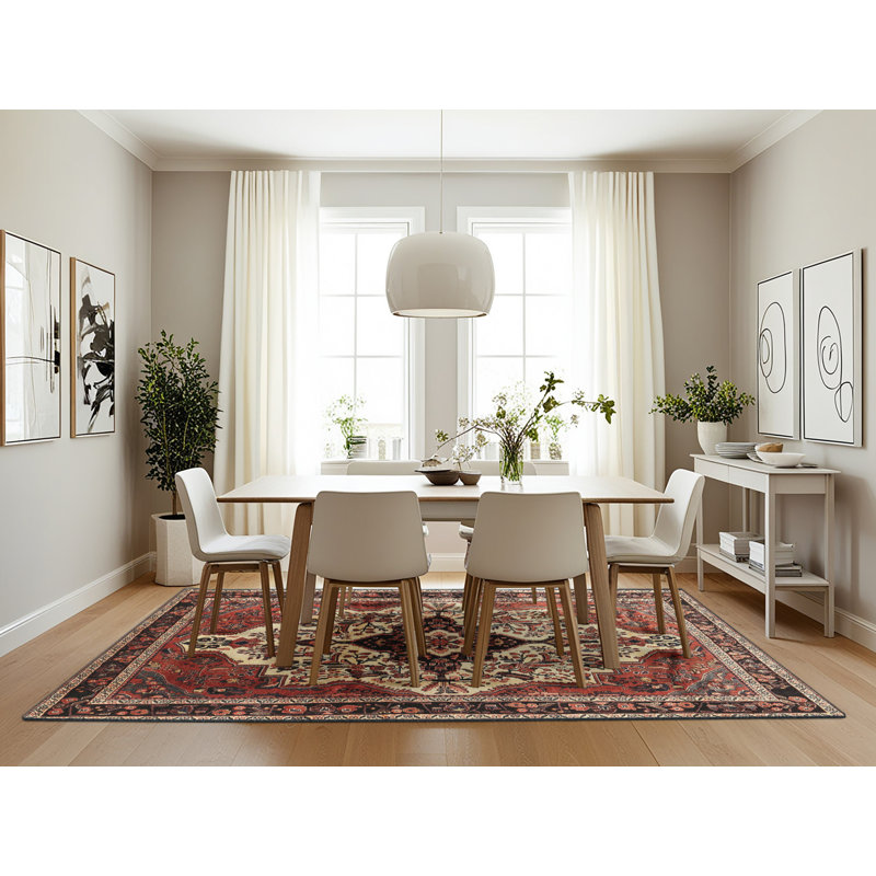 Tapis brun Southwestern, Rectangle 7 pi x 10 pi