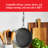 Vitale 10 Piece Aluminum Cookware Set