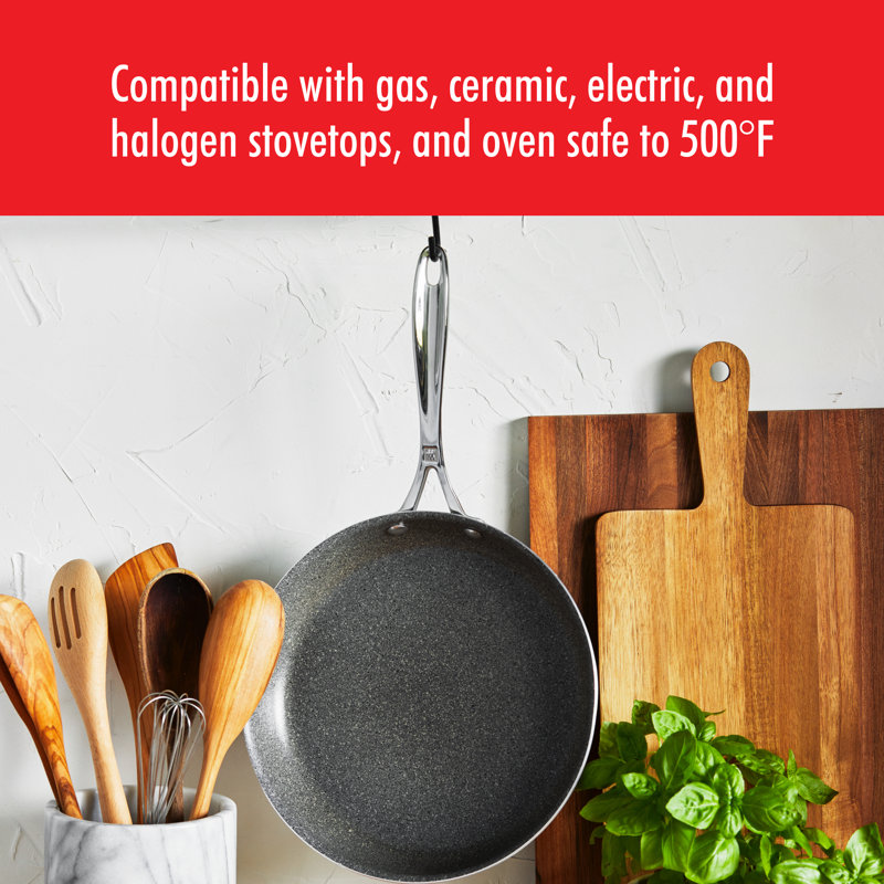 Zwilling Vitale 10-Piece Gray Nonstick Aluminum Cookware Set