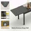 Table de salle à manger extensible pour l'extérieur