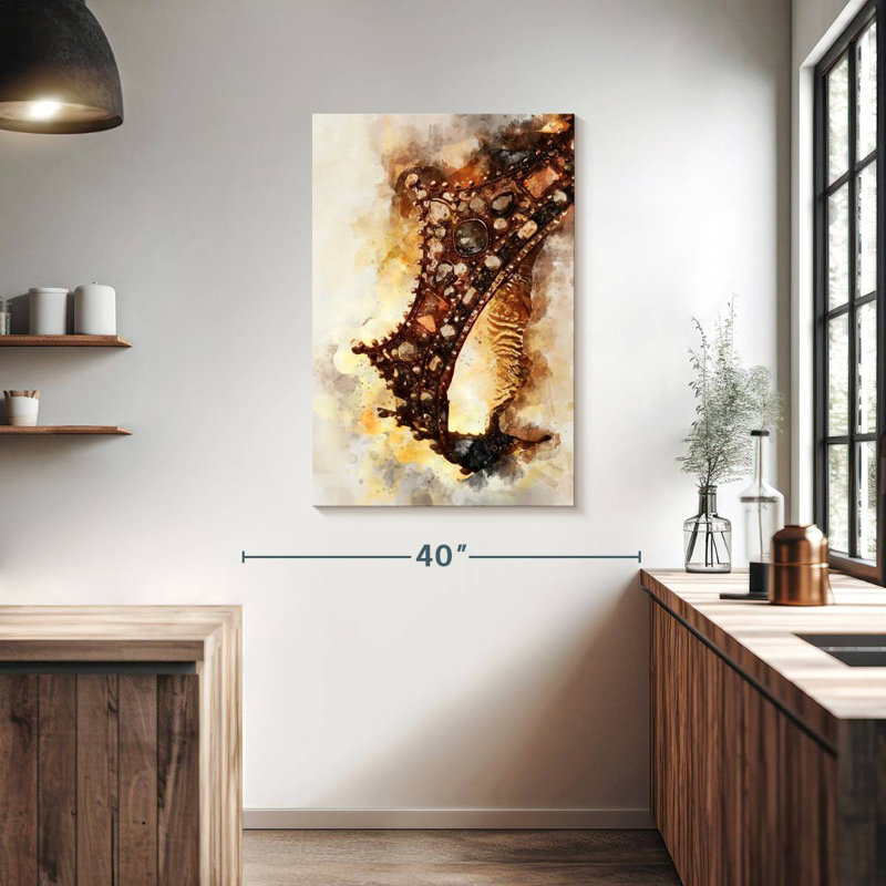 Kerner Abstract Crown, 39" H x 26" W