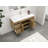 Romer 47.2 " W Wall Mounted Wall Mounted Single Double Single Vanity Bathroom Vanity With Acrylic Top-1976076420-1976076426
