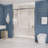60" - 60.4" W x 70" H Framed Shower Door-83388774