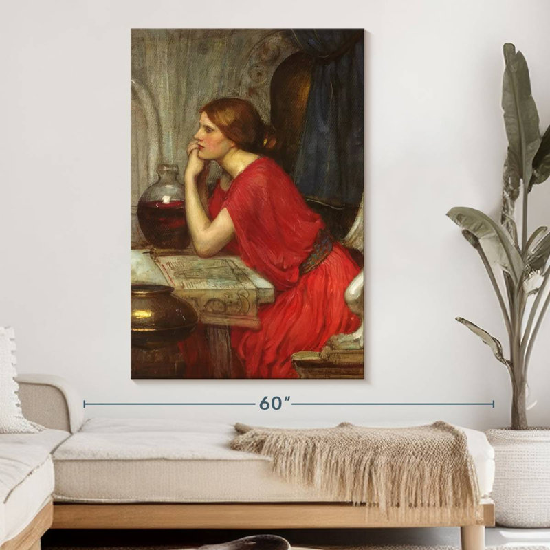 Circé, 51" H x 34" W