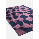 Modern Asymetrical Abstract Rug