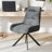 Modern  Chenille Upholstered Swivel Dining Chairs, Accent Armchairs With Metal Legs-1500670424
