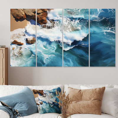 4 pièces d'art mural Skyland