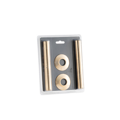 Luxury Pipe Shrouds & Collars Black Nickel 130Mm