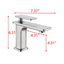 Robinet pour salle de bain à poignée simple-89292640