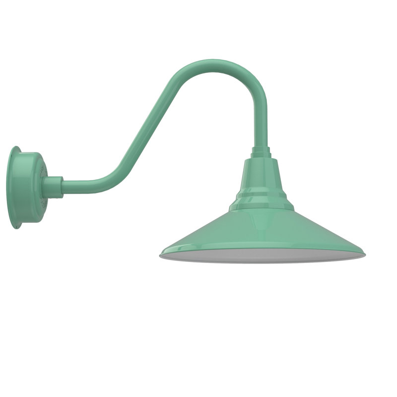 Luminaire de grange d'extérieur Albali, Jade, H 15,07 po x l 16 po x P 27 po