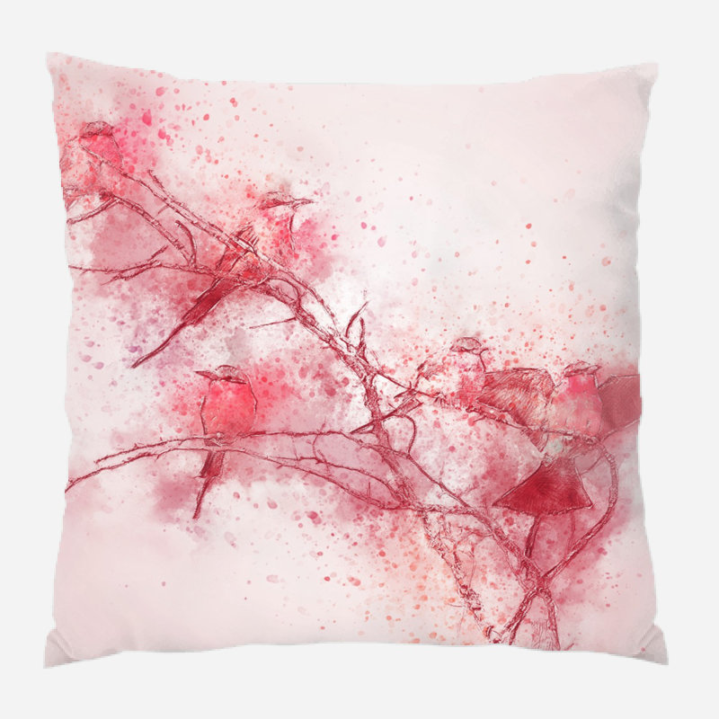 Housse et insert de coussin extérieur Boddie Bird, Microsuède, Intérieur 
