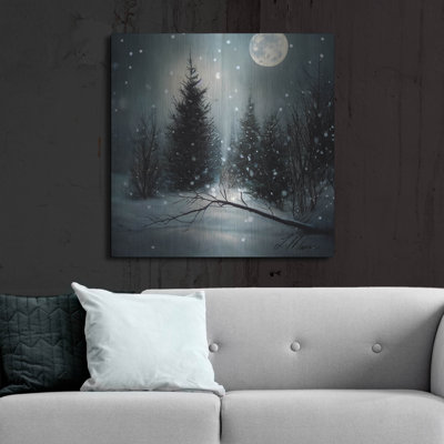 Millwood Pines 'A Christmas Land Untouched 2' by Tanya Mavric, Metal Wall Art
