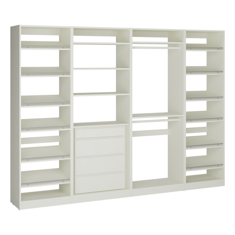 Système d'organisation 113 11/16 po, Blanc