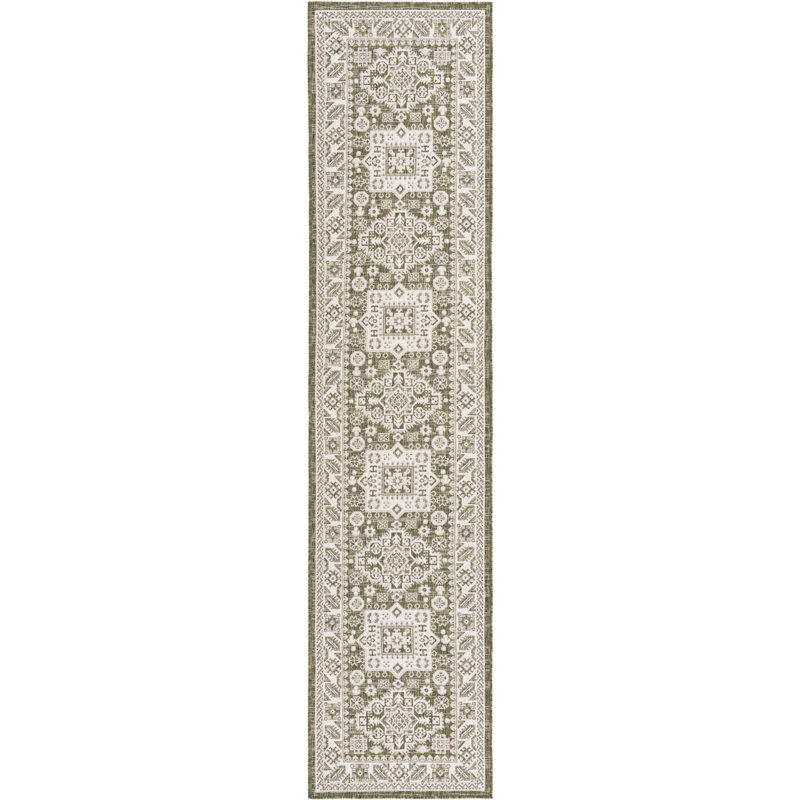 Tapis d'extérieur Chand, Tapis de couloir 2 pi 7 po x 12 pi