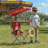 Life Is Good Max Shade Quad Folding Camp Chair With Tilt UV Sun Protection Canopy Navy Blue