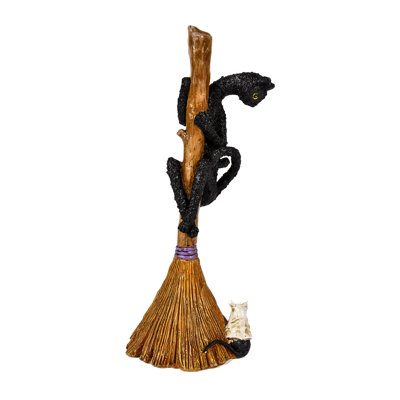 Balai d'escalade pour chat d'Halloween 21 po The Holiday Aisle®