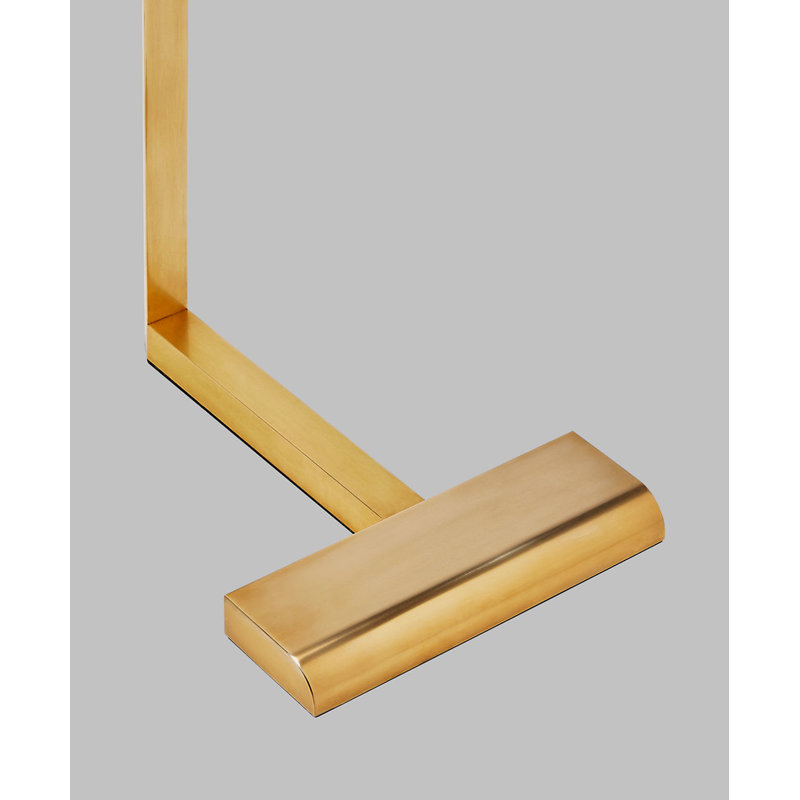 Sean Lavin Dessau Floor Lamp, Natural Brass, 46"