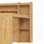 Lit de jour double en bois avec tablettes de rangement, lit multifonctionnel avec deux tiroirs de rangement; Ensemble de lattes et bureau d'étude-391421601
