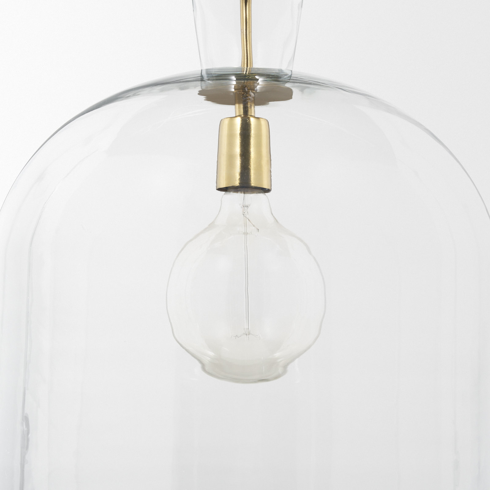 Seandell Single Light Glass Dimmable Pendant