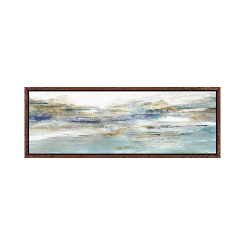 Upon A Clear III by Isabelle Z - Panoramic Print on Canvas, Classic Brown Wood Framed, 152.4 cm H x 50.8 cm W