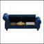 Banc de lit en velours capitonné avec rangement 64,5 po-2143219897