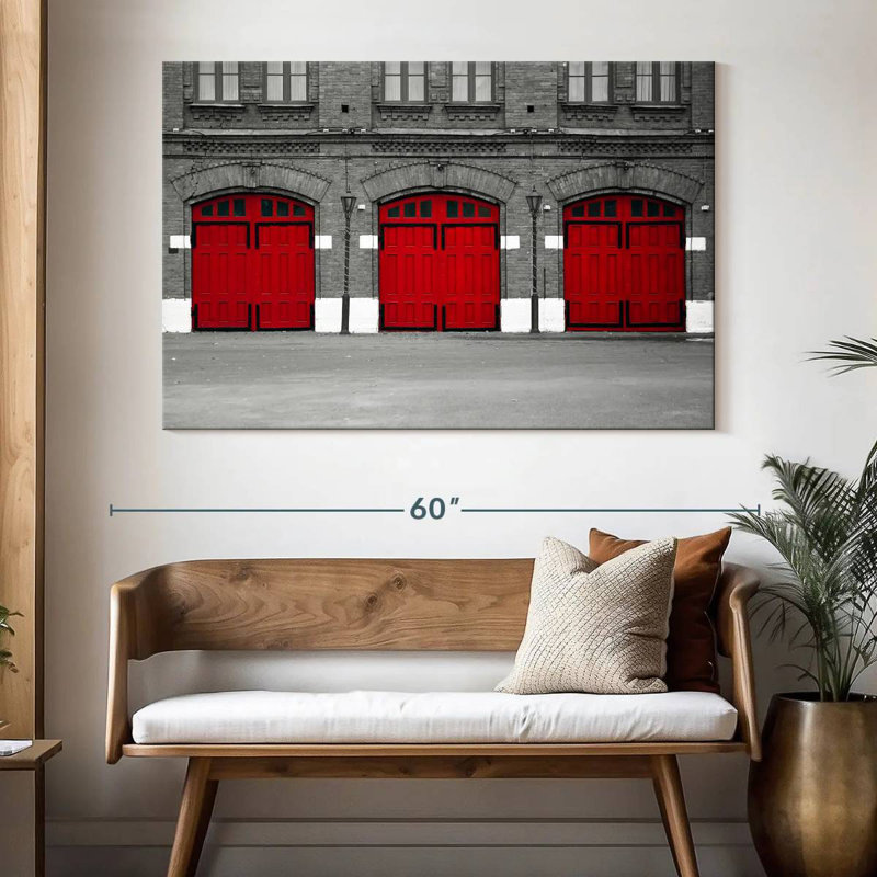Fire Department Pop, 34" H x 51" W