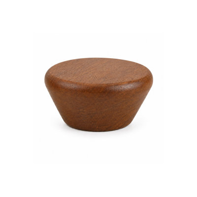 Solid Wood Round Cabinet Knob