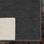 Tapis tissé à plat à motif géométrique noir Kehr Canyon - facile à nettoyer et durable-105061280