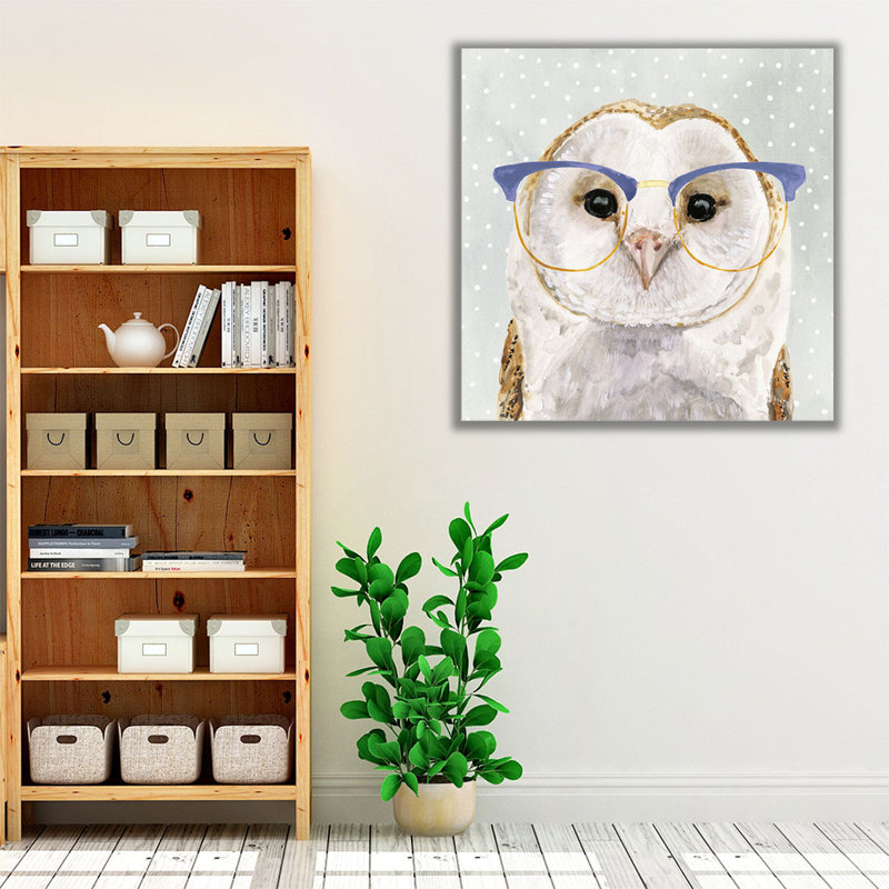 «Four-Eyed Forester II», reproduction d'art sur toile, H 20 po x l 20 po