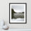 Moody Landscape Moody Landscape with Crashing Waves par Leah Straatsma - photographie de cadre