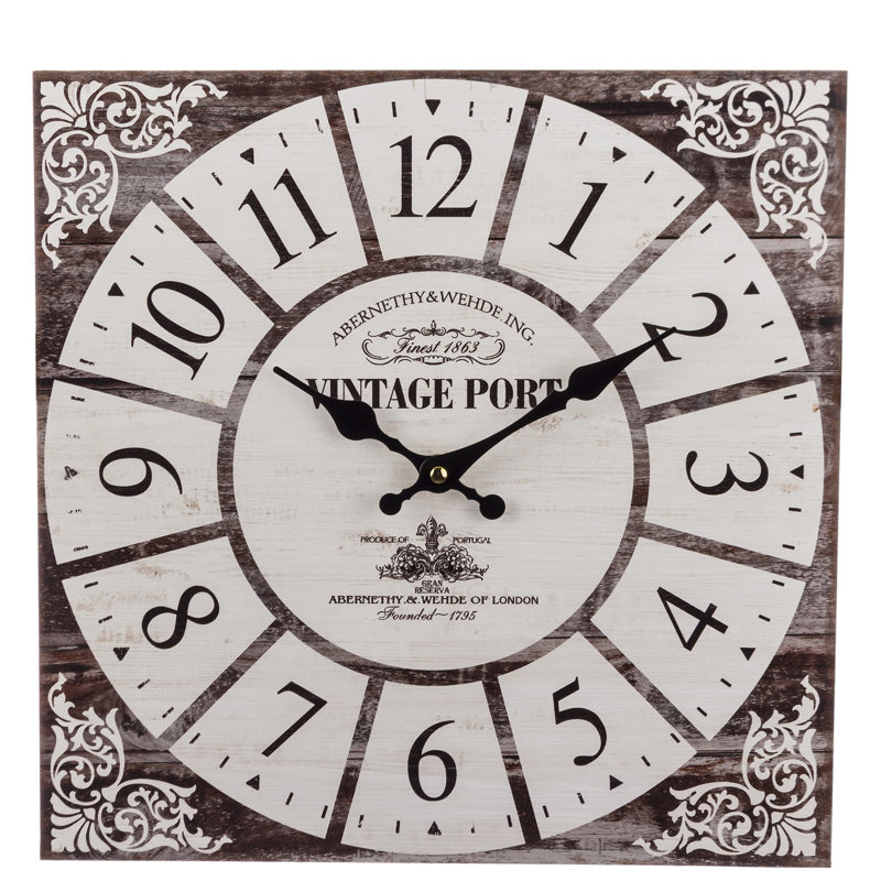 Snellville Wood Wall Clock