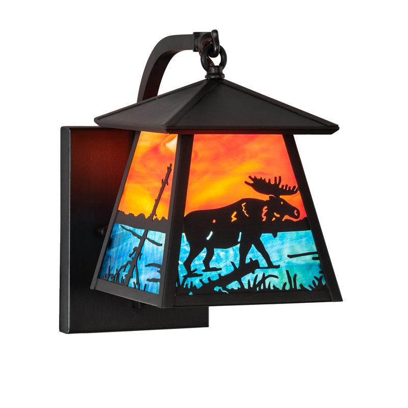 Rustic Lodge 1 - Light Outdoor Wall Lantern