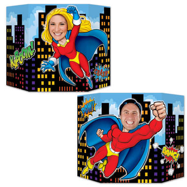 Advanced Graphics 69'' Superheroes & Villains Cardboard Standup