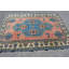Tapis 5,2 x 7,2 pi, tapis bleu, tapis turc, tapis marocains, tapis Oushak, tapis rétro