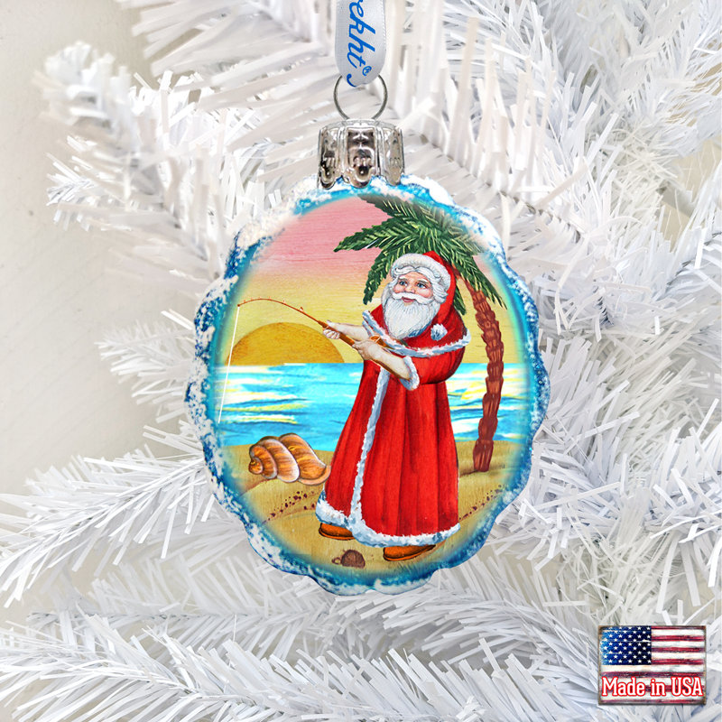 Keepsake 3'' Handmade Wood Photo Ornament