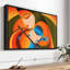 Impression sur toile Radha Krishna Madhubani-102354361