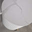 80cm W Stainless Steel Bedside Table