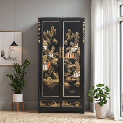 Armoire de rangement de style américain à conception minimaliste