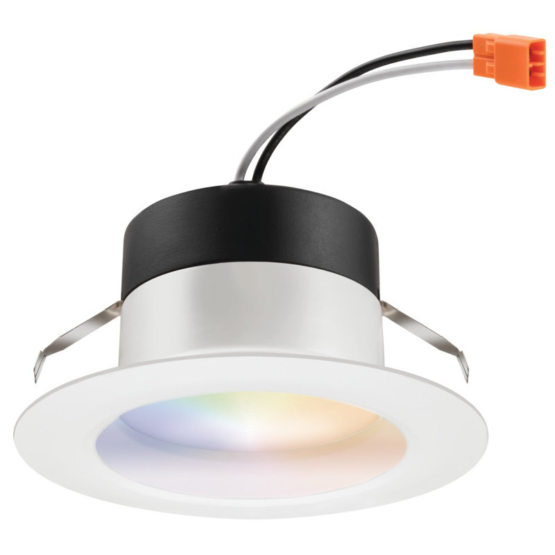 4'' Selectable Color Temperature Dimmable Air-Tight LED Retrofit Recessed Lighting Kit