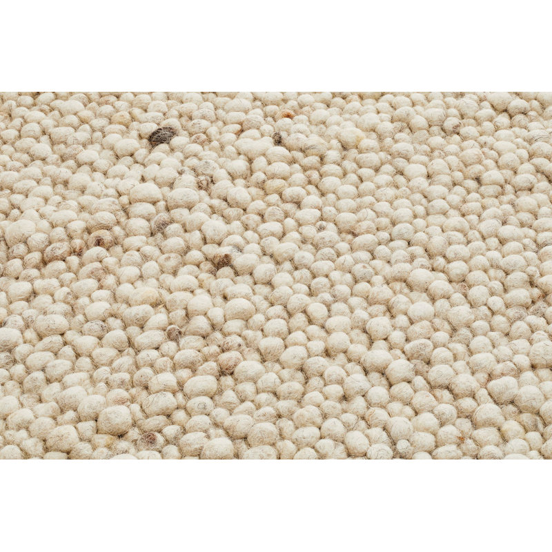 Areena Solid Colour Hand Woven Flatweave Area Rug, Rectangular 200 x 290cm
