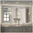 Chrisna LED Backlit Frameless Lighted Bathroom Vanity Mirror Wall Mirror 3 Color Adjust Dimmable Anti Fog-1830619575