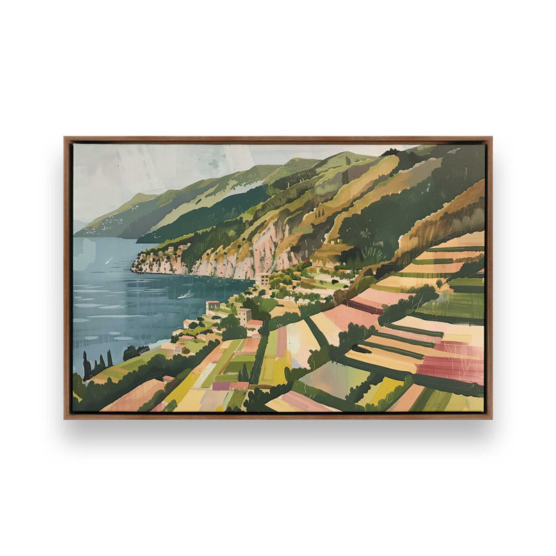 Tuscan Hillside Vista II, Noyer, H 12,75 po x l 18,75 po