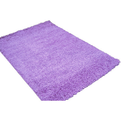 Solid Colour Shag Area Rug